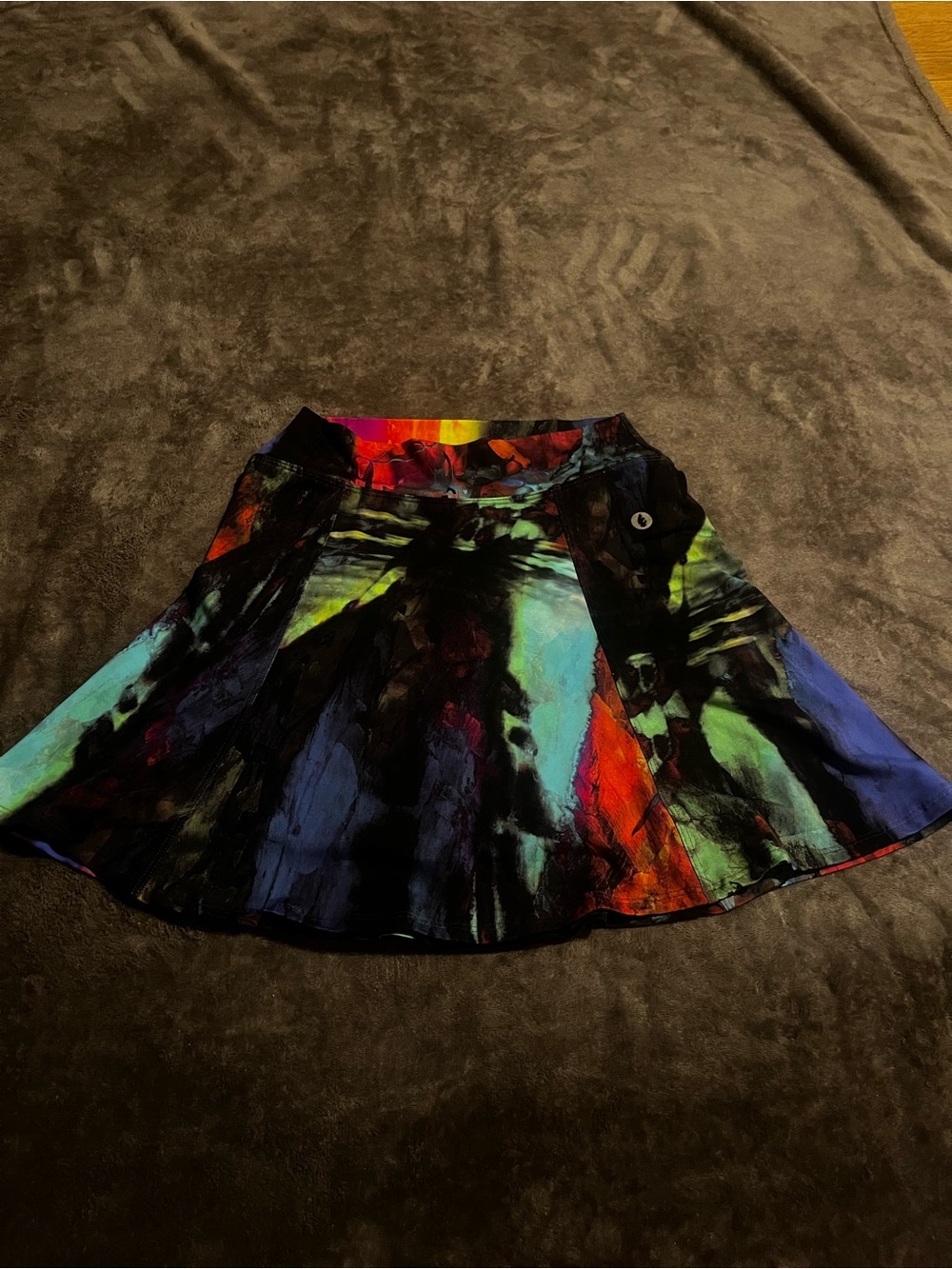 DONAJO Skort Size 1 Athletic Abstract Multicolor Tennis Golf Women Pickleball